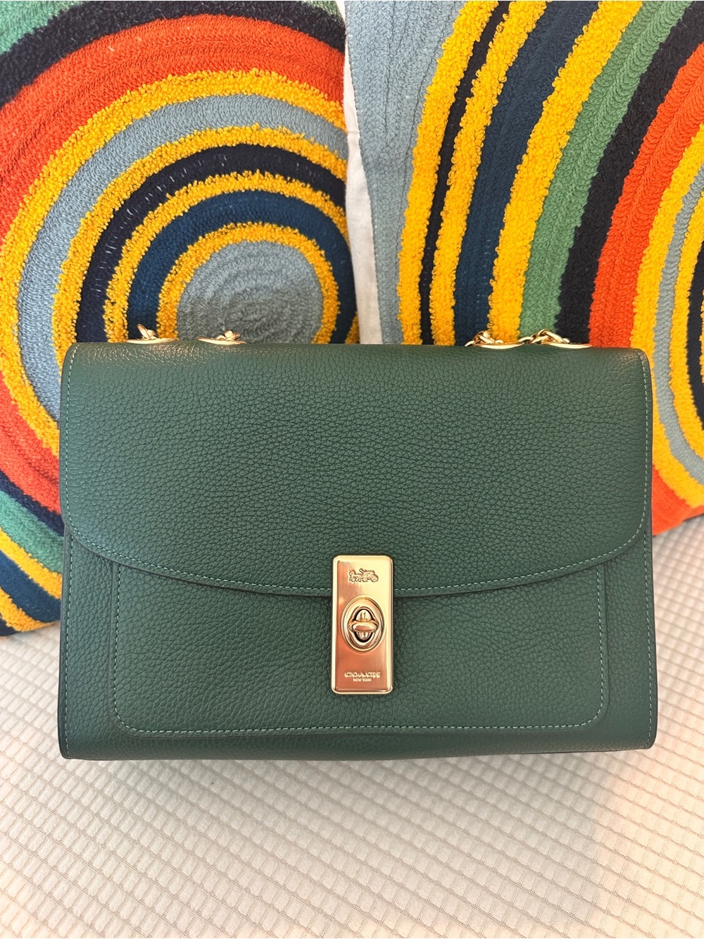 Gorgeous like new authentic Coach leather bag